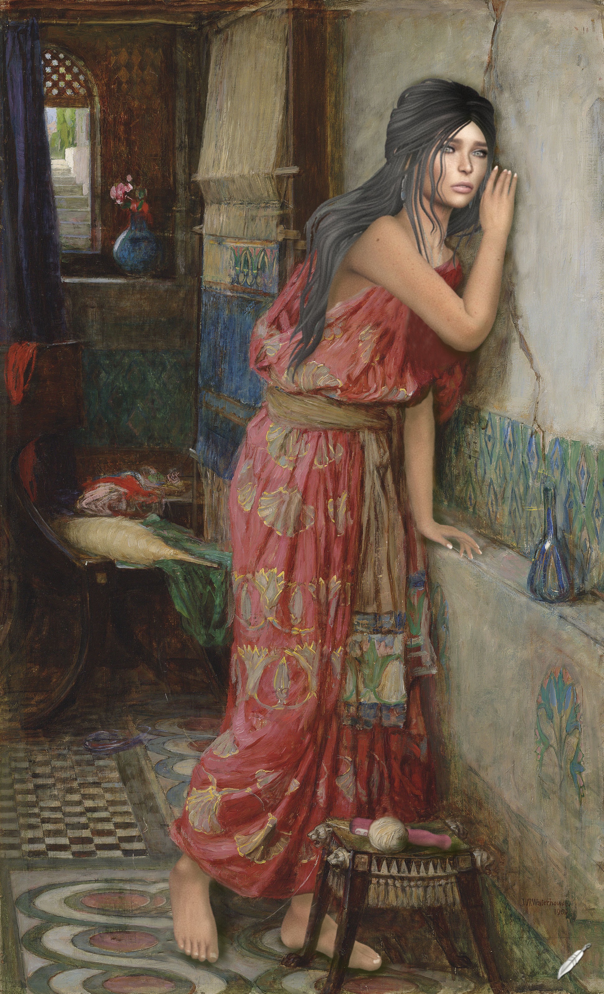 John William Waterhouse   The Confinement Of Thisbe